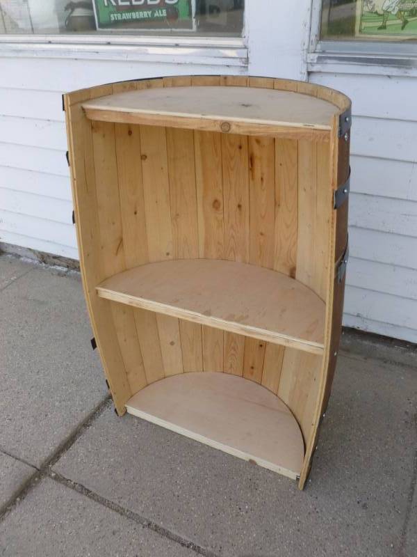 Large Barrel Shelf