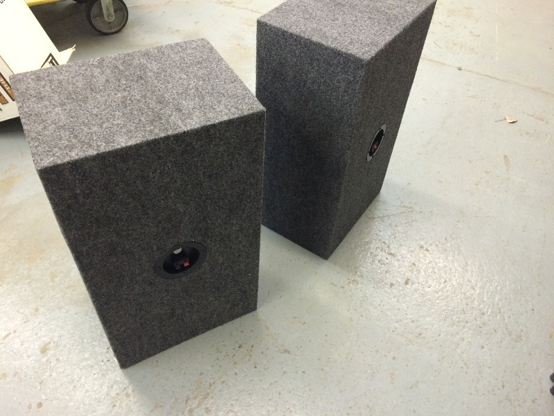 Acoustic Speakers - They appear to have never been used    Works  Lot of 2