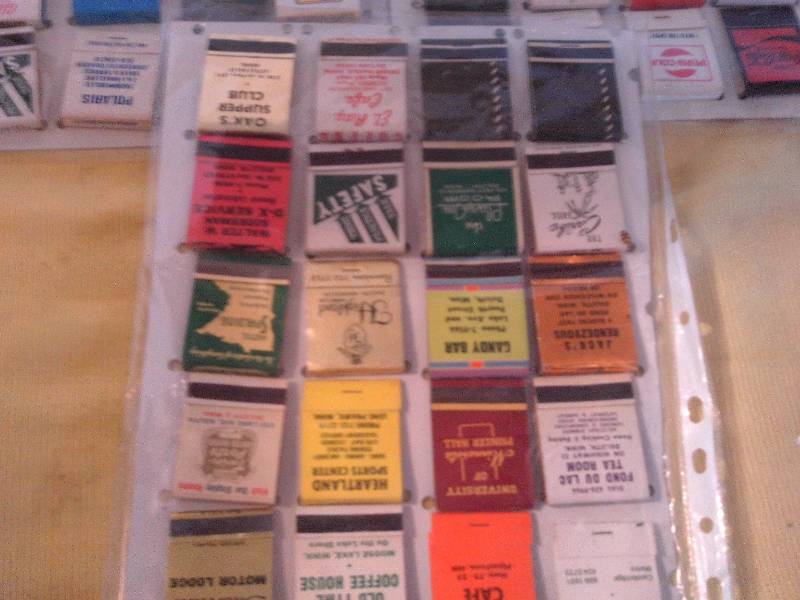 lot 14 image: COLLECTOR MATCH BOOKS