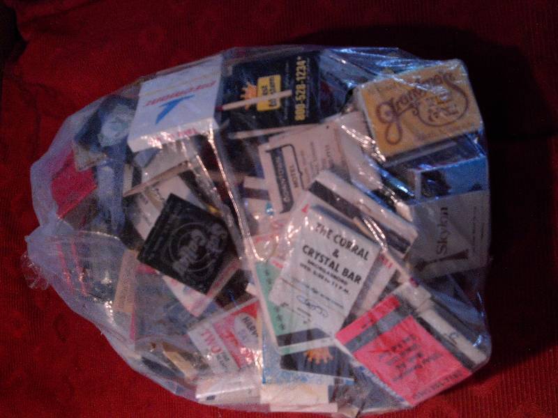lot 77 image: COLLECTIBLE MATCHBOOKS