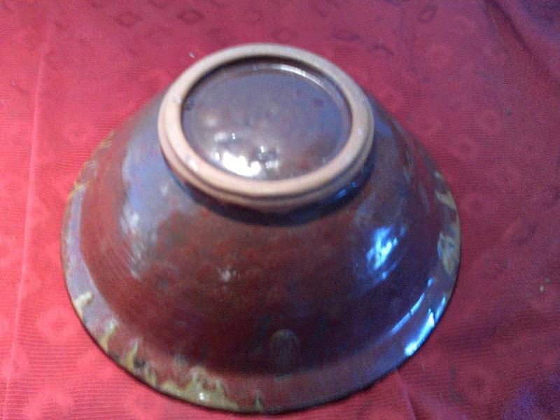 lot 81 image: VINTAGE CROCK BOWL