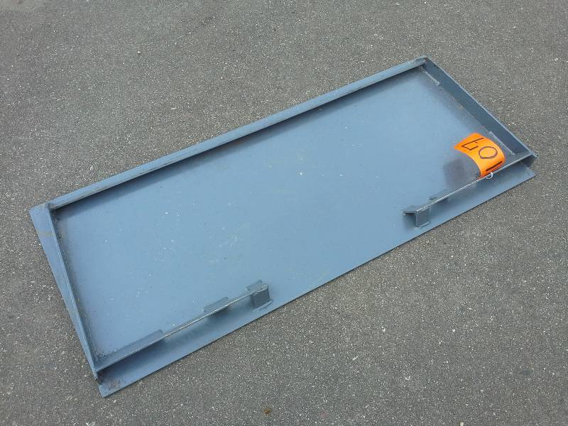 Blank Push Plate (Skid Steer)
