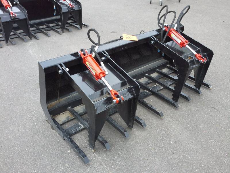 72 Double Grappler Bucket (Skid Steer Attachment)