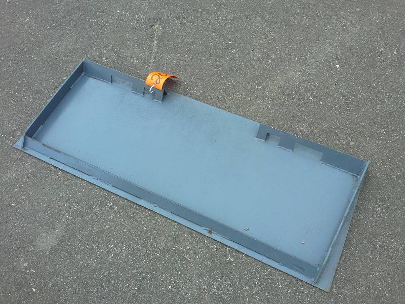 Blank Push Plate (Skid Steer)