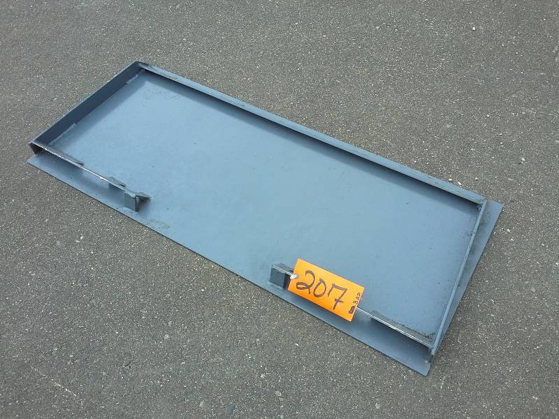Blank Push Plate (Skid Steer)