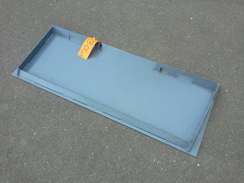 Blank Push Plate (Skid Steer)