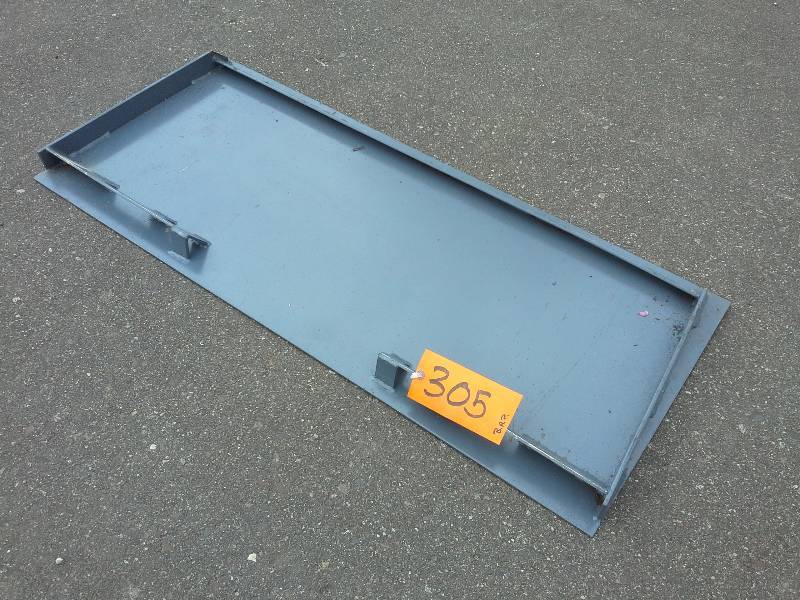 Blank Push Plate (Skid Steer)