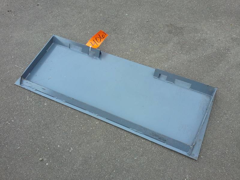 Blank Push Plate (Skid Steer)