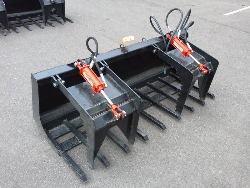 72 Double Grappler Bucket (Skid Steer Attachment)
