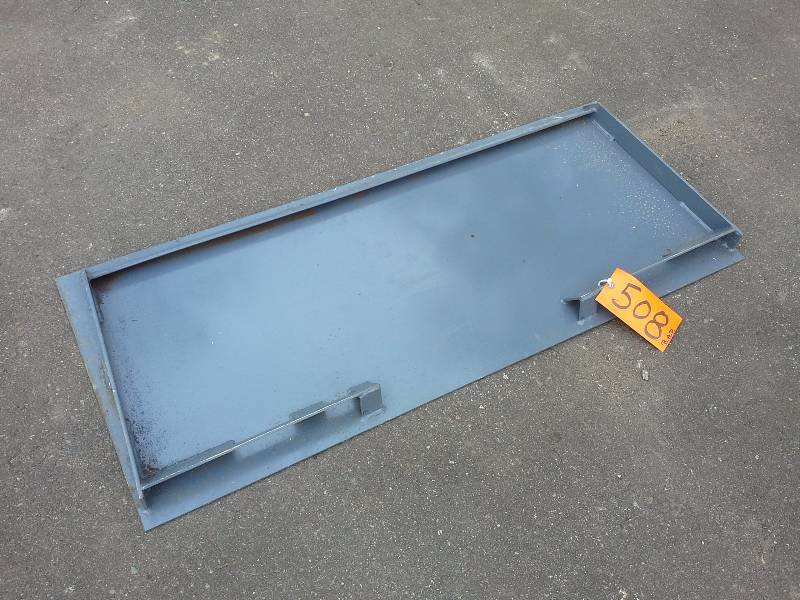 Blank Push Plate (Skid Steer)