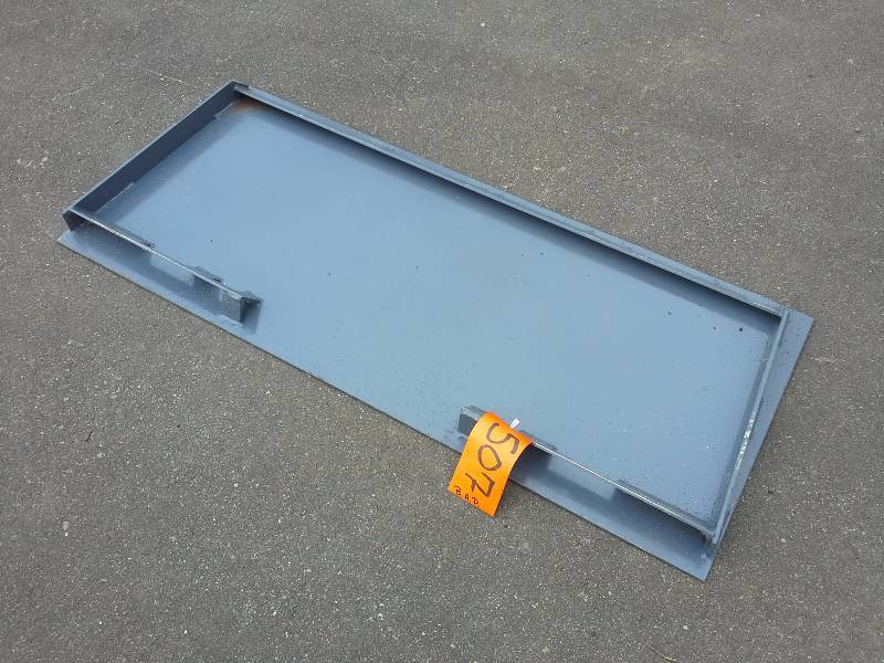 Blank Push Plate (Skid Steer)