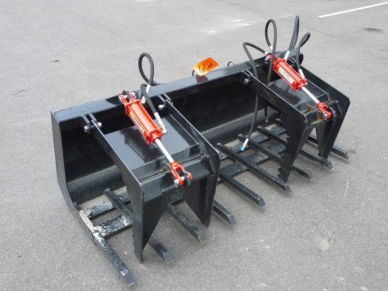 72 Double Grappler Bucket (Skid Steer Attachment)