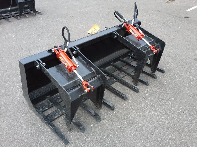72 Double Grappler Bucket (Skid Steer Attachment)