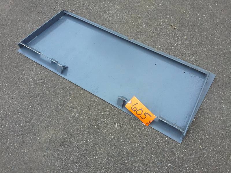Blank Push Plate (Skid Steer)
