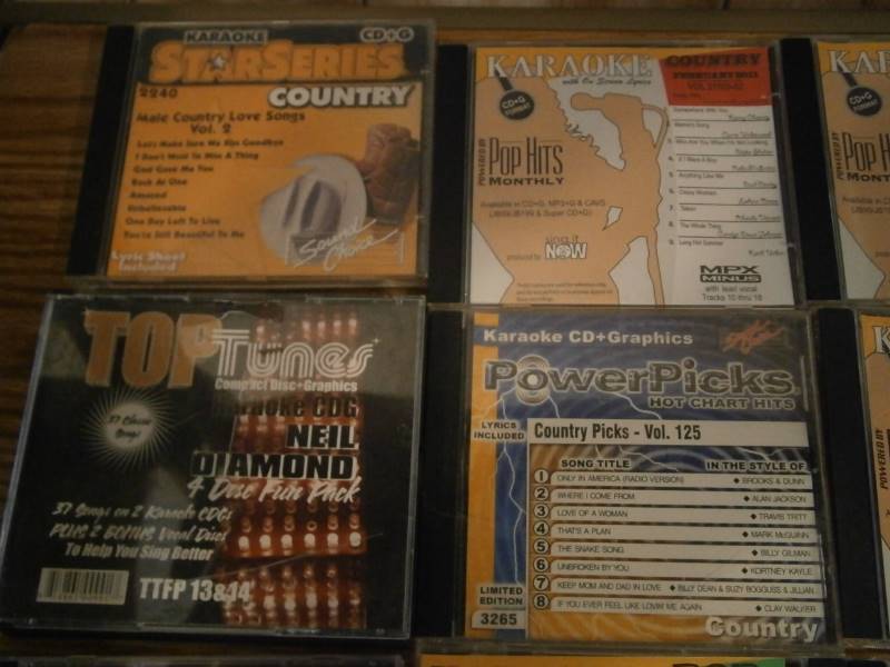 (12) Karaoke CD-Gs