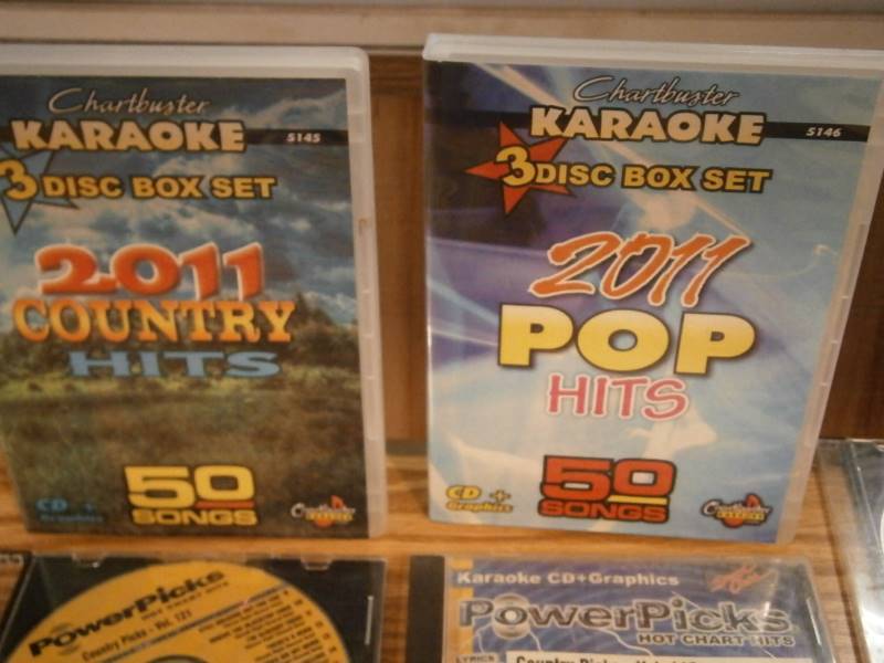 (12) Karaoke CD-Gs
