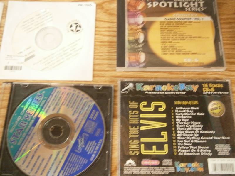 (12) Karaoke CD-Gs