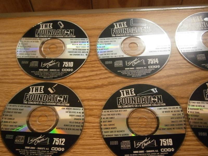 (21) Karaoke CD-Gs