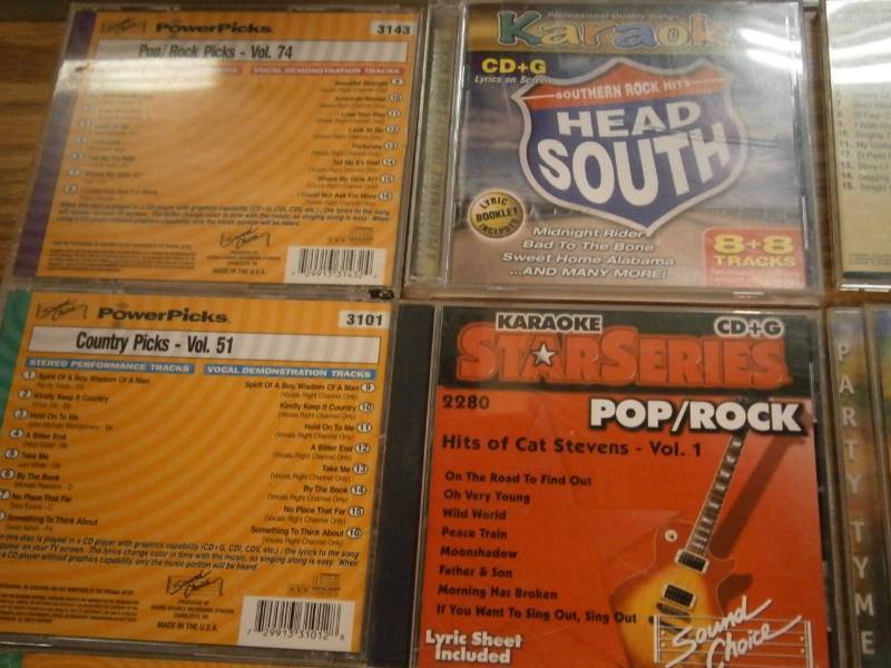 (12) Karaoke CD-Gs