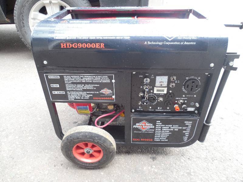 lot 2 image: New Heavy Duty Power Systems, Gas Generator model HDG 9000ER