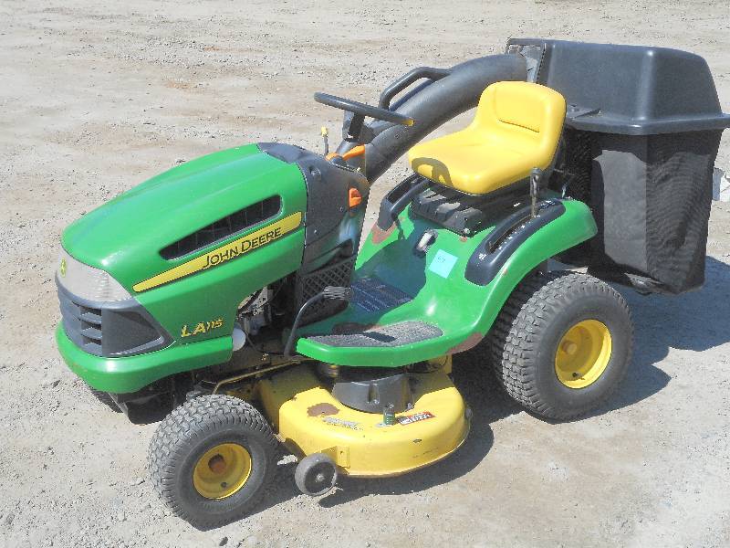 john deere la115 bagger