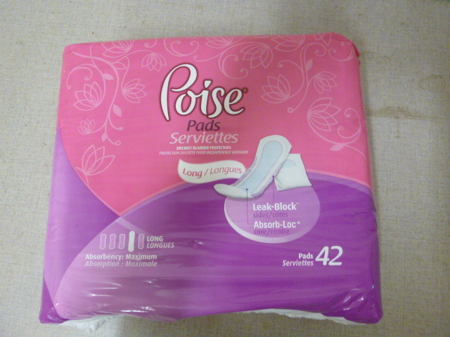 lot 36 image: Poise Pads