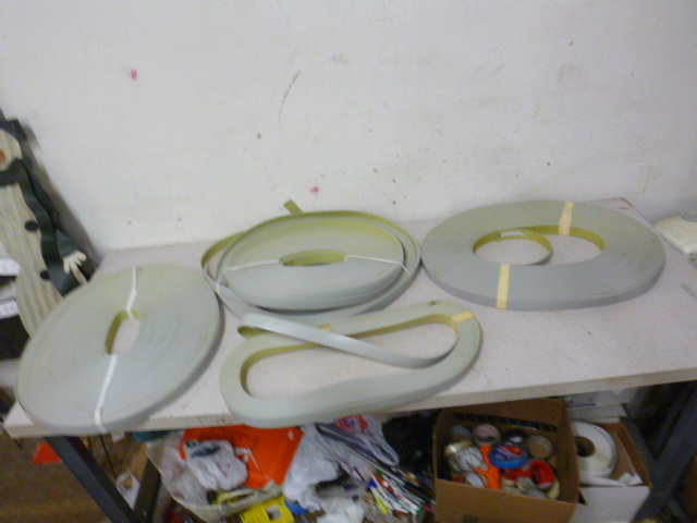 lot 115 image: 4 Rolls of Vinyl Edging