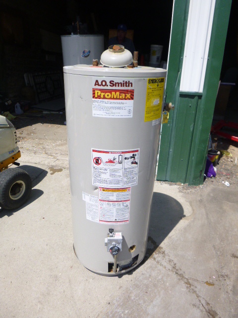 lot 123 image: A.O. Smith Pro Max Natural Gas Hot Water Heater
