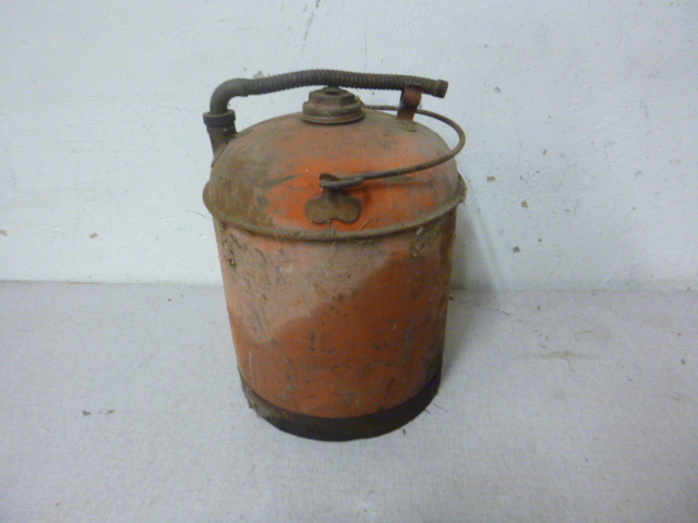 lot 229 image: Vintage Eagle Gas Can