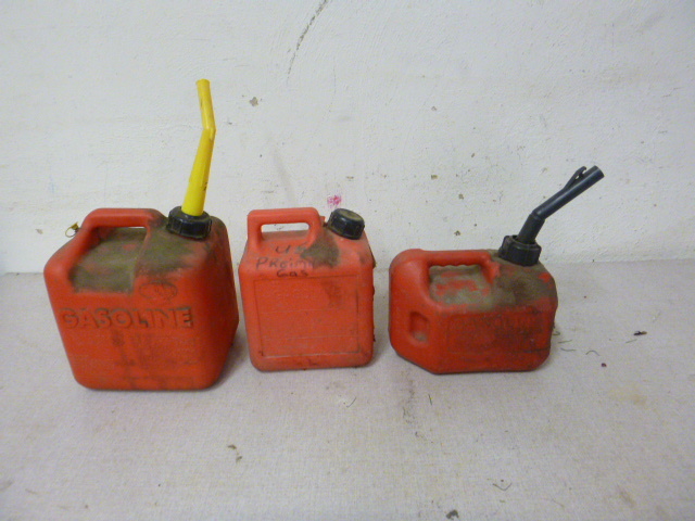 lot 235 image: 3 Gas Cans