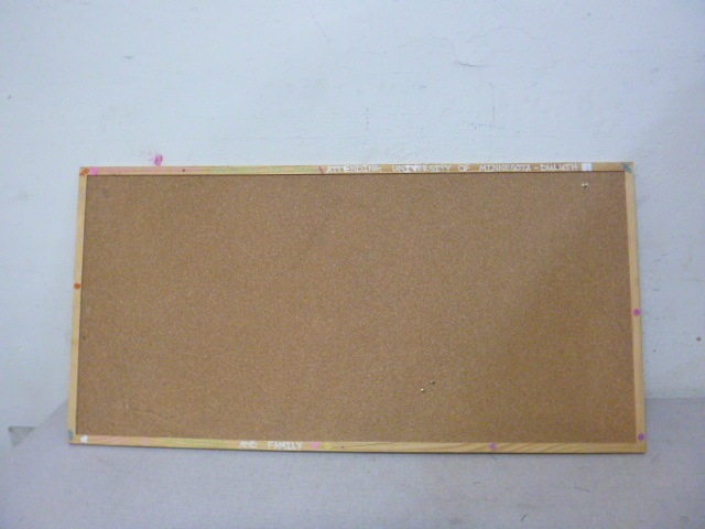 lot 249 image: Cork Bullet Board