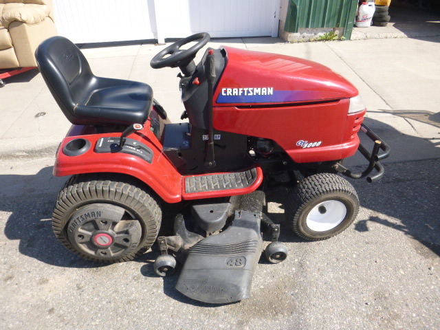 Craftsman gt5000 lawn discount tractor for sale