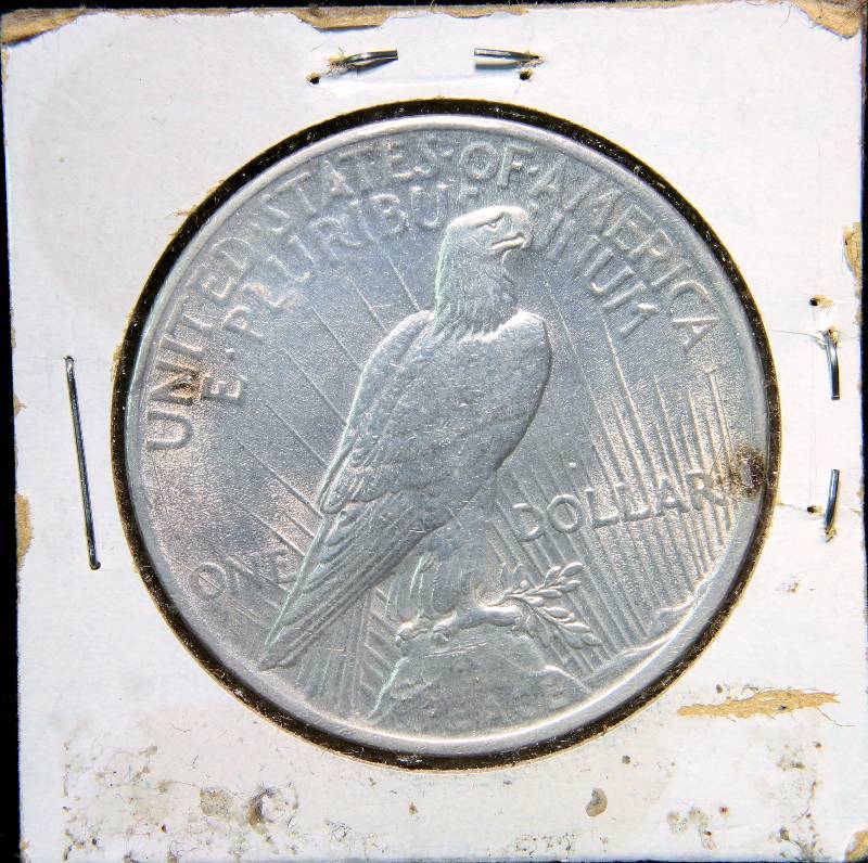 1922 PEACE SILVER DOLLAR AU
