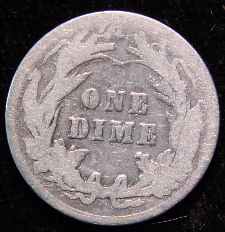 1906 BARBER SILVER DIME