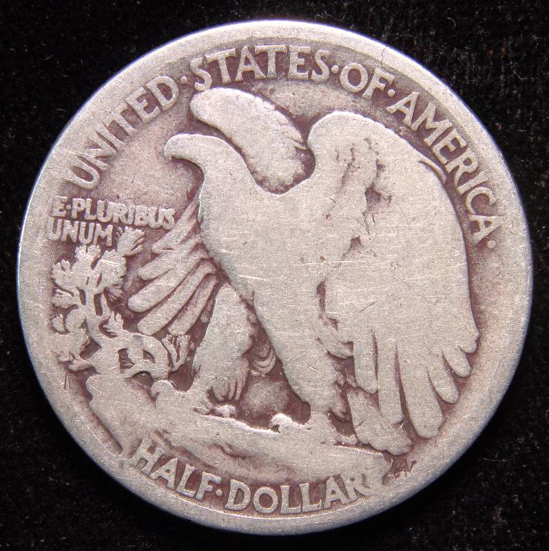 1917 WALKING LIBERTY SILVER HALF DOLLAR GOOD