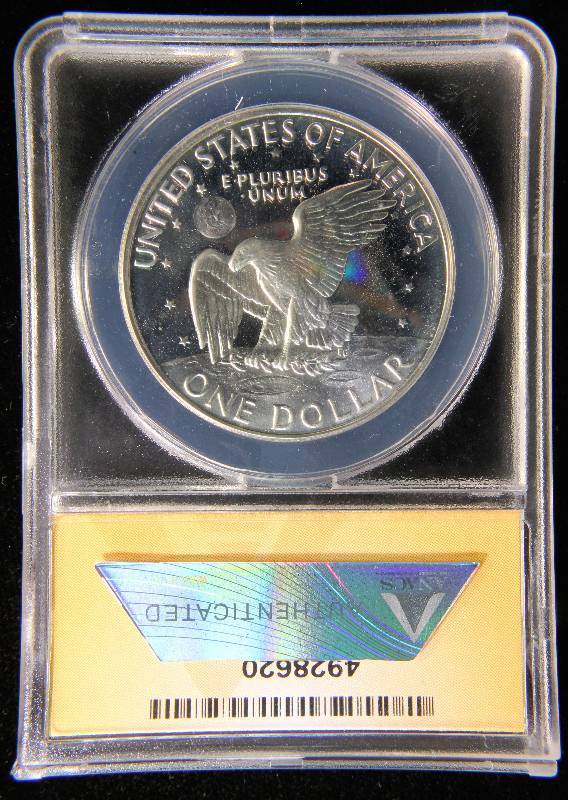 1972-S EISENHOWER IKE DOLLAR PROOF PF67 ANACS