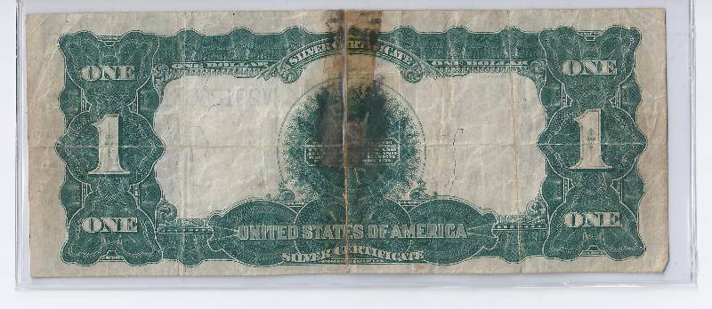 SERIES 1899 LARGE SIZE BLACK EAGLE $1 SILVER CERTIFICATE