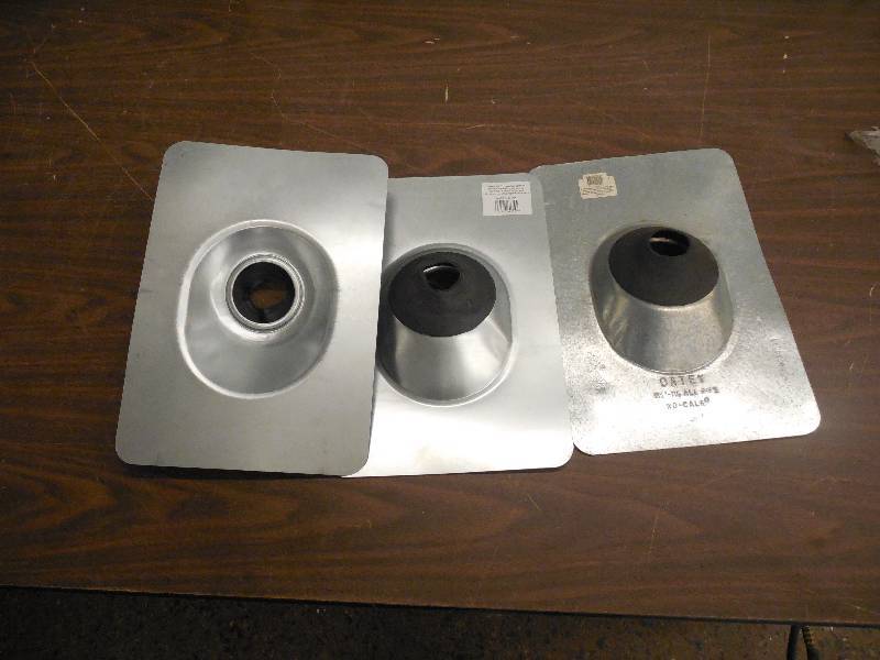 lot 37 image: (3) 2 RUBBER FLASHING BOOTS
