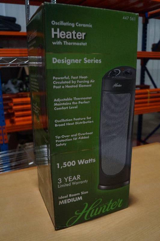 Oscillating Ceramic Heater