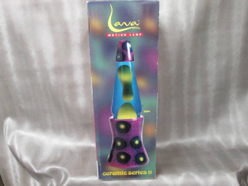 lot 113 image: LAVA Lamp Ceramic Series...