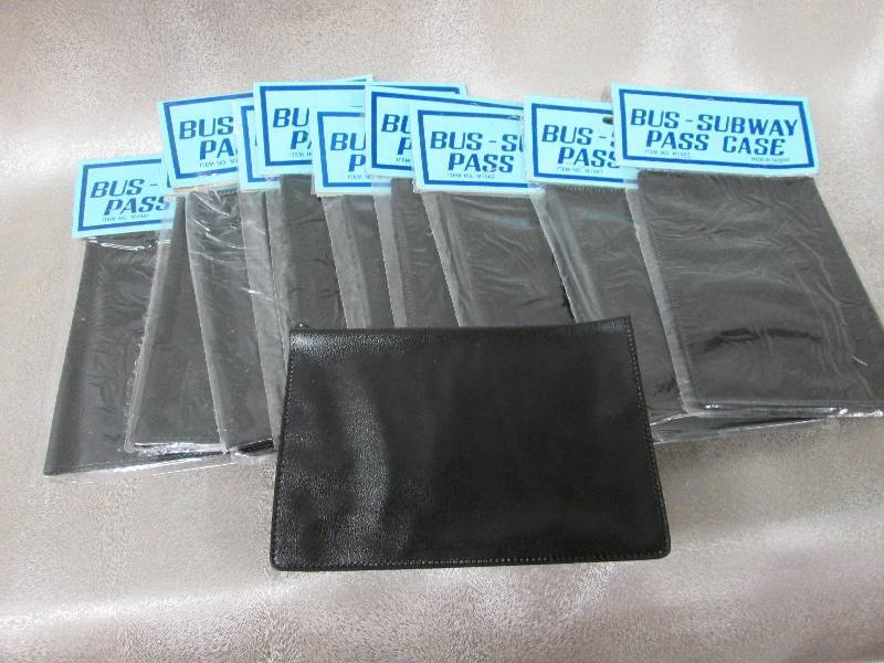 lot 125 image: Lot of 12 bus pass credentials cas...