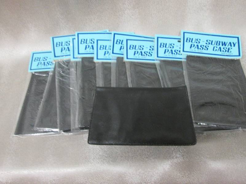 lot 126 image: Lot of 12 bus pass credentials cas...