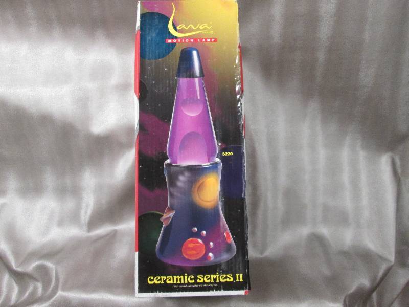 lot 163 image: LAVA Lamp Ceramic Series...