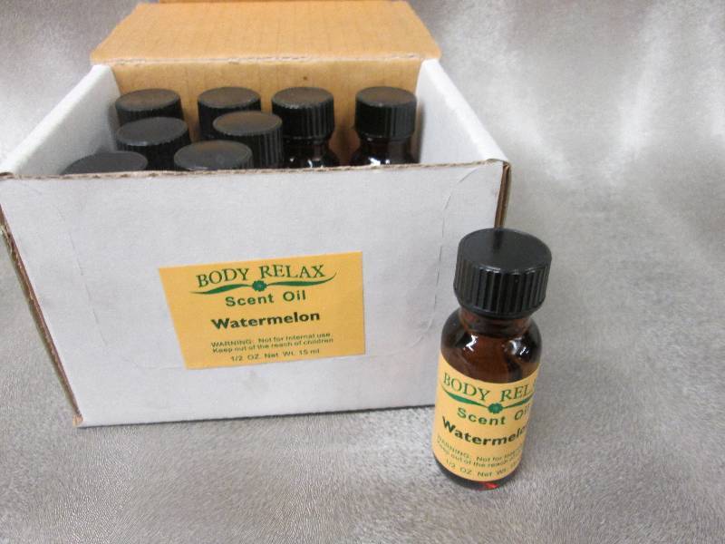 lot 180 image: Body Relax Scent Oil 15 ml each Wat...