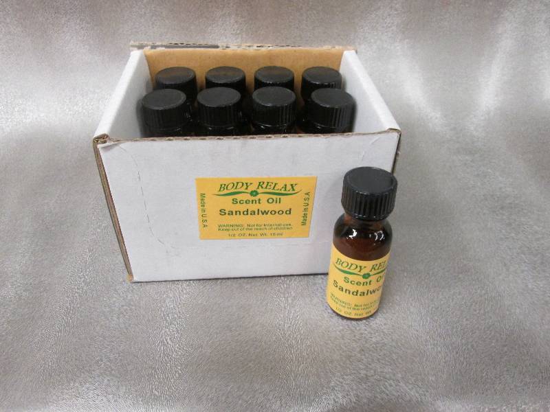 lot 187 image: Body Relax Scent Oil 15 ml each San...