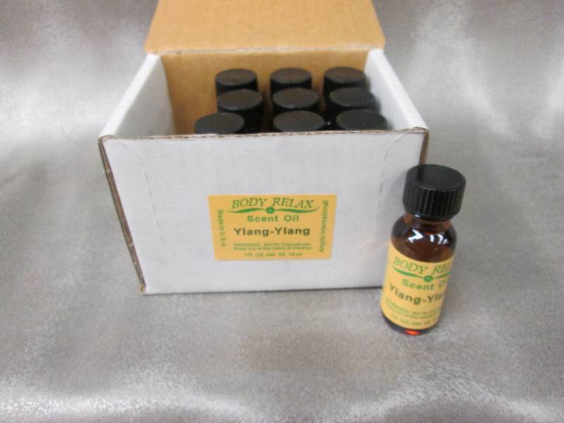 lot 189 image: Body Relax Scent Oil 15 ml each Yla...