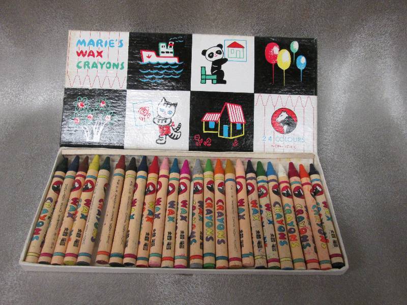 lot 192 image: Maries Wax Crayons Set of 24...