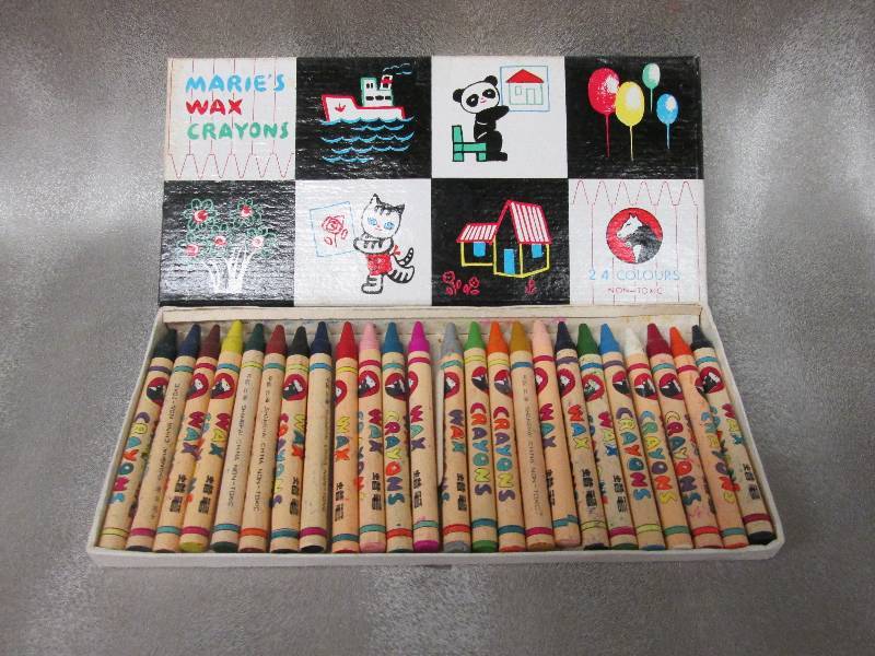 lot 194 image: Maries Wax Crayons Set of 24...