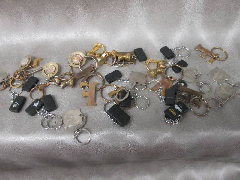 lot 214 image: Lot of assorted keychains...