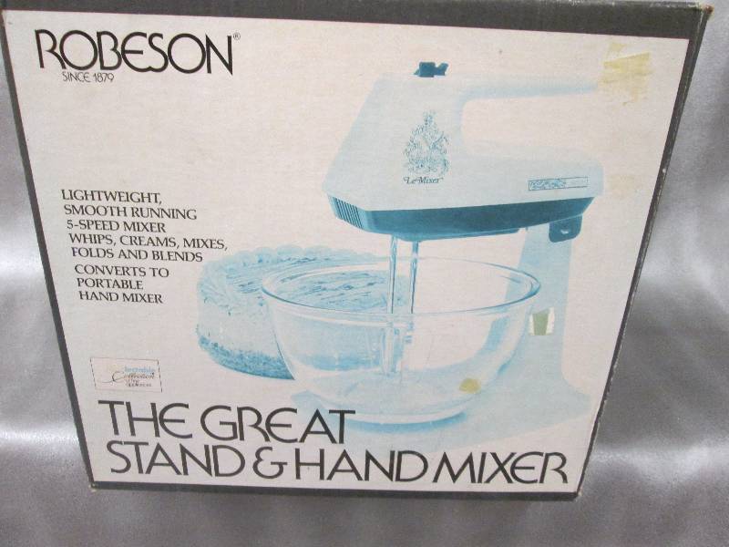 lot 230 image: Robeson 5 speedlight weight mixer a...